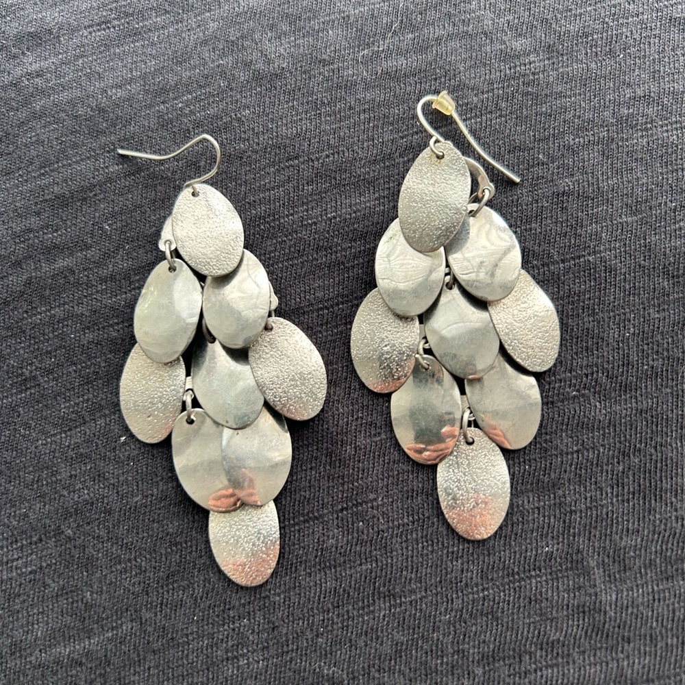 Elegant Silver Dangle Earrings